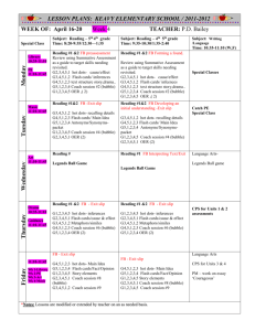 lesson plans - Laurel County Schools