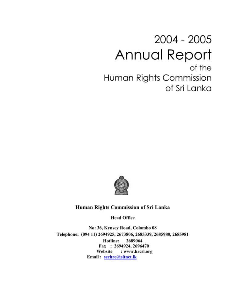 2004-2005-human-rights-commission-of-sri-lanka