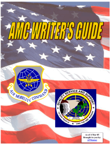 AMC Writers Guide