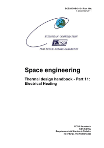 ECSS-E-HB-31-01 Part 11A - ECSS Standards CD