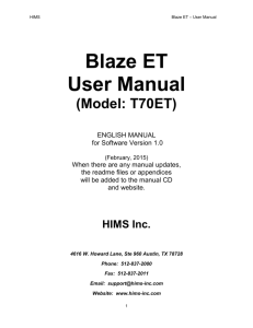 Blaze-ET-User-Manual