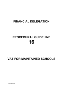 VAT for Schools - Calderdale Learning Network