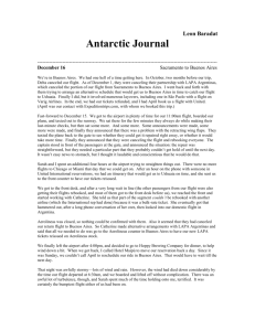 Leon's Antarctic Journal