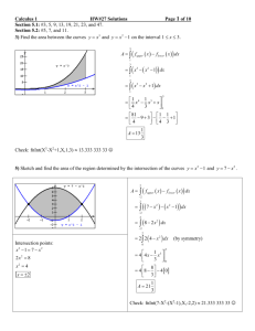 Calc 1 HW27 Solutions - Madison Area Technical College