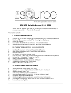 SOURCE Bulletin for April 16, 2008 Taxes, after all, are the dues that