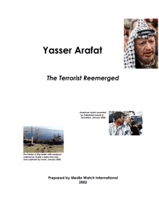 Yasser Arafat - Media Watch International