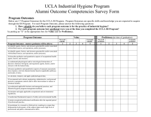 UCLA Industrial Hygiene Program
