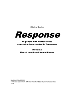 Criminal Justice Response