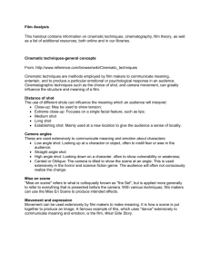 Elements Of Film Analysis