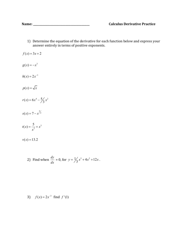 calculus-derivative-rules-practice-worksheet