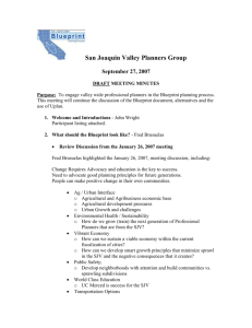 September 27, 2007 SJV Planners Group Minutes
