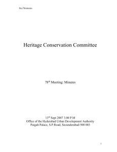 Heritage Conservation Committee