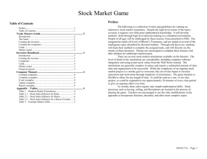 Stock Market Game 2.04