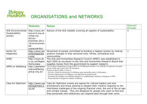 Organisations and Networks