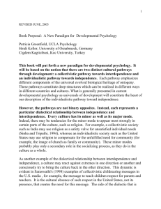 Book Proposal: A New Paradigm for a Developmental Psychology