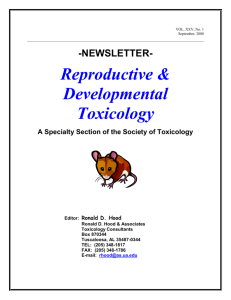 Reproductive & Developmental