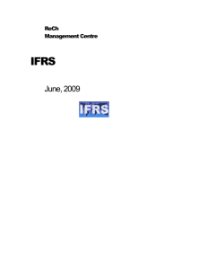 IFRS - inventories and non cash assets