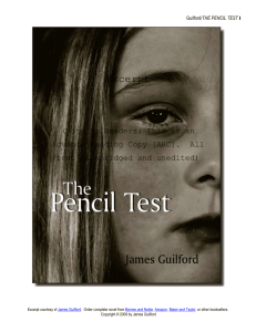THE PENCIL TEST