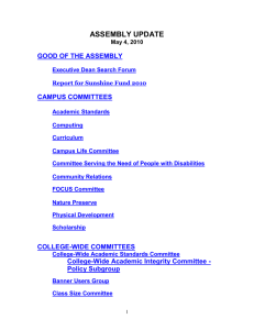 campus committees - Suffolk County Community College