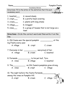 Vocabulary Review - Primary Grades Class Page