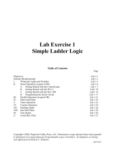 Lab Exercise 1 - Dogwood Valley Press, LLC