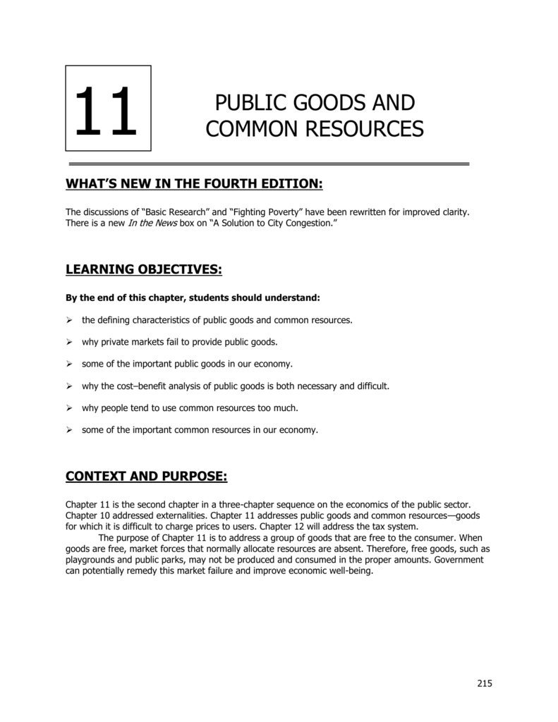 research paper on public goods