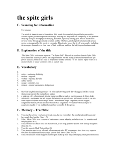 the spite girls