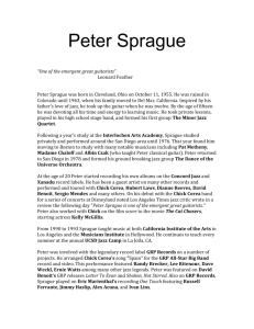 PS Bio MS Word - Peter Sprague