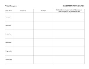 State Morphology Worksheet