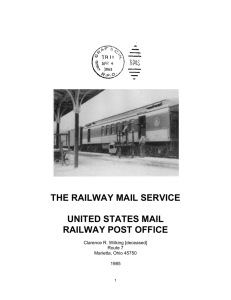 The Railway Mail Service Library!
