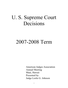 U - American Judges Association