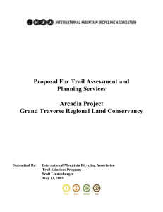 Attached to the proposal is a more complete list of Trail Solutions