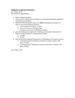 16.4 calculations involving colligative properties worksheet answers image