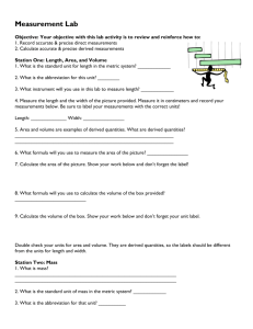 Measurement Lab