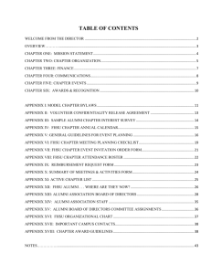 appendix i: model chapter bylaws