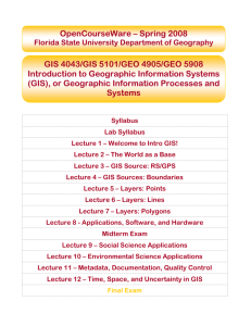 Lecture 1 - Blackboard - Florida State University