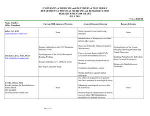 View Mentor Chart - New Jersey Medical School