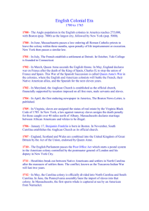 American Revolution Timeline - vcehistory
