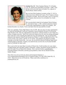 Please click here to read Elsie's obituary.