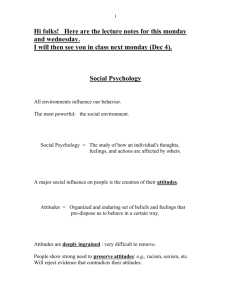 SocialPsychology