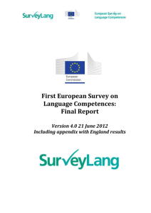 5 The context of foreign language teaching