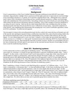 CCNA1