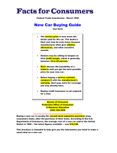 Trading in Your Old Car