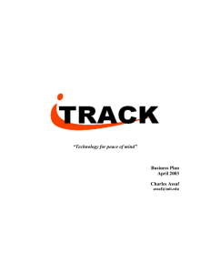 i-Track Business Plan