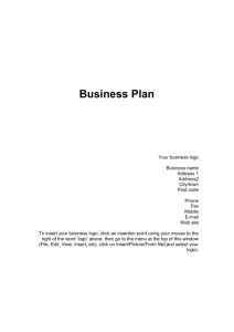 Business Plan - D2N2 Growth Hub