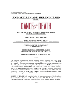 dance of death - Sir Ian McKellen