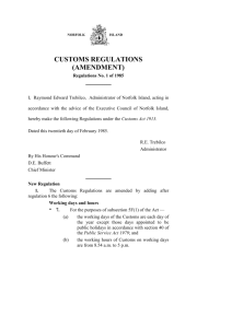 CustomsRegulations(Amendment)