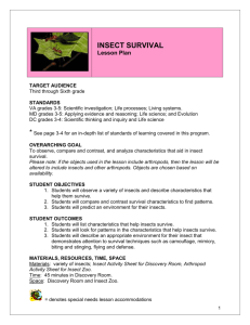 Insect Survival - National Museum of Natural History