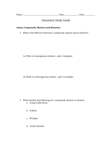 Chem Study Guide 2015