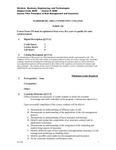 FORM 335 - Harrisburg Area Community College